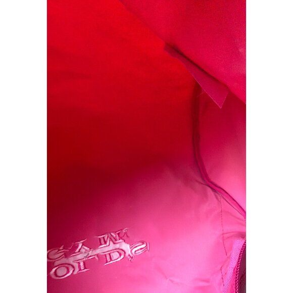 Golds Gym Pink Canvas Duffle Bag With Shoulder Strap - Picture 11 of 13